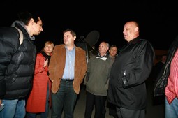 Ante Madunic, Glavas lawyer, with Ljubo Cesic Rojs