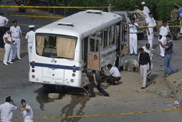 Autobus u kojem su poginuli marinci (Reuters)