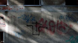 Desničarski grafiti u Zagrebu (DW)
