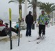 Prolaznici uživaju u snijegu koji je prekrio splitsku Rivu. Photo: Ivana Ivanović/PIXSELL