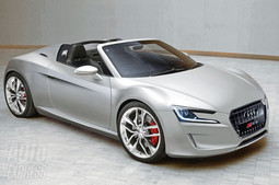 Audi R4 dizajnerski se najviše oslanja na nedavno predstavljeni električni koncept E-tron
FOTO: Auto Express