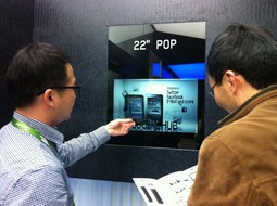 Samsungov prozirni LCD ekran