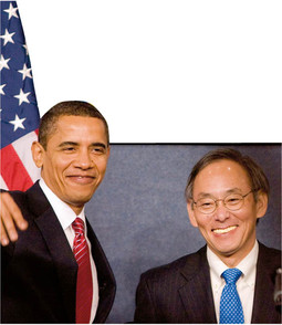 STEVEN CHU, američki
ministar energetike (na
slici s predsjednikom
Barackom Obamom),
pozvao je Pavunu na
suradnju