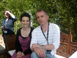 Julette Binoche s novinarom Deanom Sinovčićem