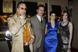 DARREN ARONOFSKY,
Mickey Rourke, Marisa
Tomei i Evan Rachel
Wood na premijeri
filma 'Hrvač' 2008.