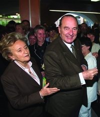 Jacques Chirac sa suprugom