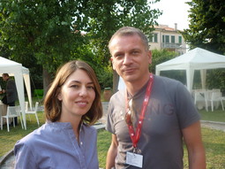 Sofia Copolla i novinar Nacionala Dean Sinovčić