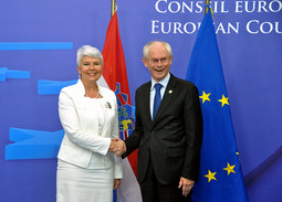 Jadranka Kosor i Herman Van Rompuy