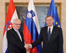 Ivo Josipović i Danilo Türk (Reuters)