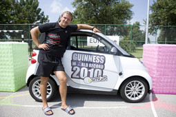 Mario Mlinarić u rujnu će 24 sata gurati Smart oko Jaruna u pokušaju obaranja Guinnessovog rekorda (Foto: I. Šoban)
