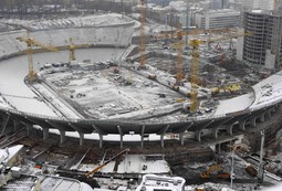Stadion u Kijevu još uvijek je u izgradnji