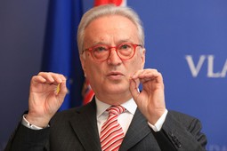 Hannes Swoboda: Photo: Patrik Macek/PIXSELL 