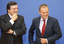 José Manuel Barroso s poljskim premijerom
Donaldom Tuskom