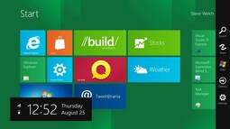 Početni ekran Windows 8 (Microsoft)