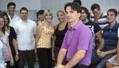 DEKANA Ekonomskog fakulteta u Splitu,
snimljenog sa studentima, šefu Zoranu
Milanoviću preporučio je Ljubo Jurčić