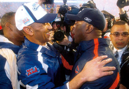 UČENIK I UČITELJ Tony Dungy i Lovie Smith: prvi put u Super Bowlu dva afroamerička trenera, k tomu i veliki prijatelji koji su radili zajedno