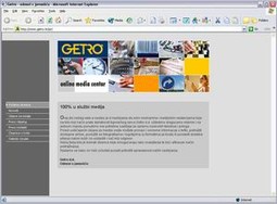 U sklopu svoje korporativne web stranice, trgovačka kompanija Getro otvorila je Online media centar, dio weba namijenjen novinarima.