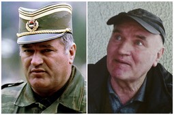 Ratko Mladić prije i sada (Reuters)