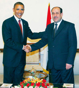 S NOURIJEM ALMALIKIJEM, iračkim premijerom, u Bagdadu