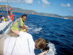 MODNI KAPETAN Američki model Gary pozira Magminu fotografu tijekom jedrenje kojim u modnom i plovidbenom dijelu energično zapovijeda Goranko Fižulić