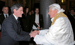 Papa Benedikt XVI.primio je Alemanna nakon izbora za gradonačelnika