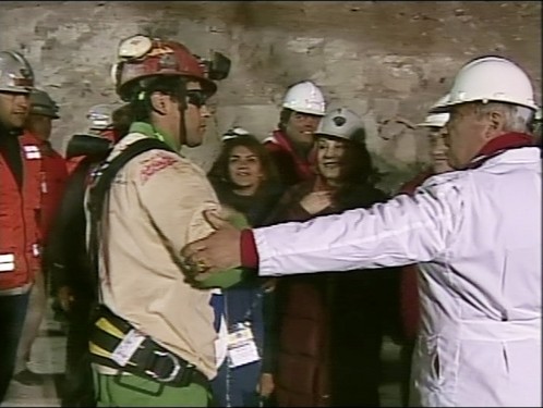 Florencio Avalos prvi je spašeni rudar (Reuters)