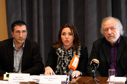 Boris Trupčević, Sanja Mikleusevic Pavic, Zdenko Duka (Foto: Sanjin Strukić/PIXSELL)