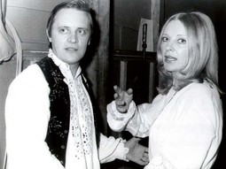 SA SUPRUGOM i pjevačicom Gabi Novak 70-ih godina, kad su često radili na filmu i u kazalištu