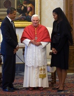 Američki predsjednik sa suprugom kod Pape