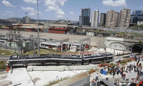 Nesreća vlaka u Napulju (Foto: Reuters)
