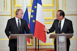 Vladimir Putin i Francois Hollande (Foto: Kremlin.ru)