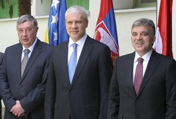 Nebojša Radmanović, Boris Tadić i Abdulah Gul (Reuters)