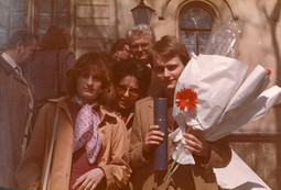 LEGAL CAREER Ivo Josipovic and his family at his 1980 graduation ceremony at the Faculty of Law