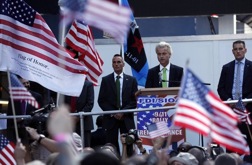 Nizozemski radikal Geert Wilders nedavno je gostovao na jednom od antiislamskih prosvjeda u SAD-u, koji se protive gradnji islamskog kulturnog centra u New Yorku