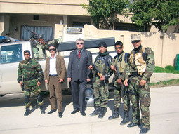 NA ULICAMA ARBILA glavnog grada Kurdistana, s pripadnicima kurdistanskih sigurnosnih snaga