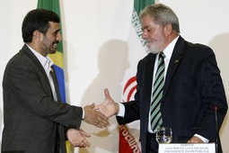 Mahmud Ahamdinedžad i Luiz Inacio Lula da Silva