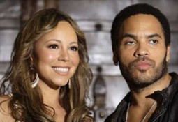 Mariah Carey i Lenny Kravitz došli su u petak u Cannes zbog filma "Precious"