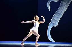 U ulozi Bijele djevojke u baletu 'Air' za koju ju je Dance Europe uvrstio na listu Top 100