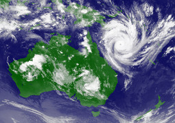 Satelitska fotografija ciklona Yasi koji se približava australskoj obali (Reuters)