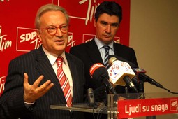 Hannes Swoboda i Zoran Milanović