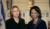 Izraelska ministrica vanjskih poslova Tzipi Livni i Condolezzaa Rice