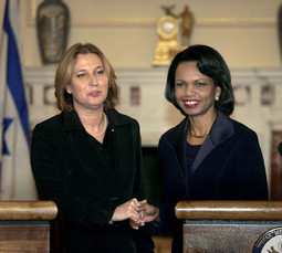 Izraelska ministrica vanjskih poslova Tzipi Livni i Condolezzaa Rice