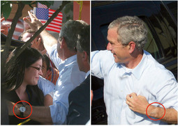 U SAMO DESETAK SEKUNDI sat je nestao s Bushove ruke i nitko nije siguran je li ukraden ili ga je skinuo