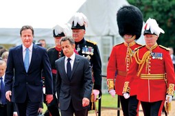 David Cameron i Nicolas Sarkozy