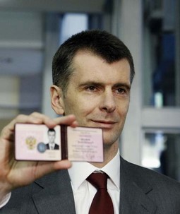 Milijarder Mihail Prohorov nezavisni je kandidat na predsjedničkim izborima