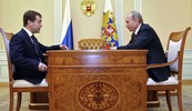 Dimitrij Medvjedev i Vladimir Putin