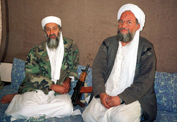 DANI SLAVE Šef Al Qaede Osama bin Laden i njegova desna ruka Ayman al-Zawahiri 2001. godine