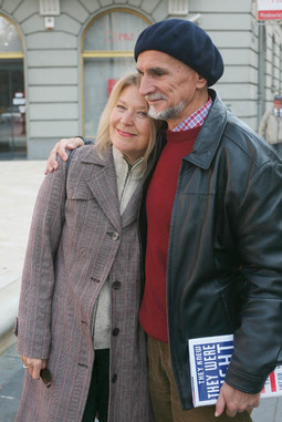 JULIE EDEN BUŠIĆ sa suprugom Zvonkom u Zagrebu