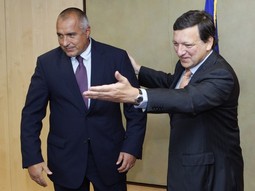 BOJKO BORISOV, bugarski premijer,
i predsjednik
Europske komisije
José Manuel Barroso