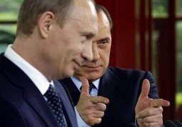 Dobri prijatelji - Vladimir Putin i Slivio Berlusconi